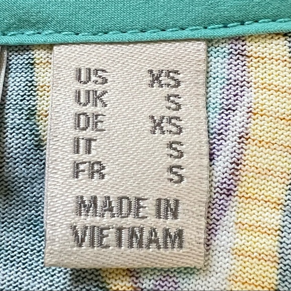 LOGO Lori Goldstein Tropical Print Tunic with Pockets XS-S - Picture 11 of 14